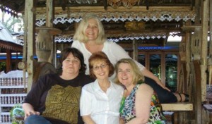 Rowena (back), Lindy, Sandy, Cheryse